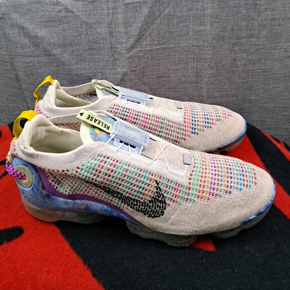 Size 15 Nike Air Vapormax 2020 FK Platinum CJ6740-001 MEN'S - Picture 2 of 13